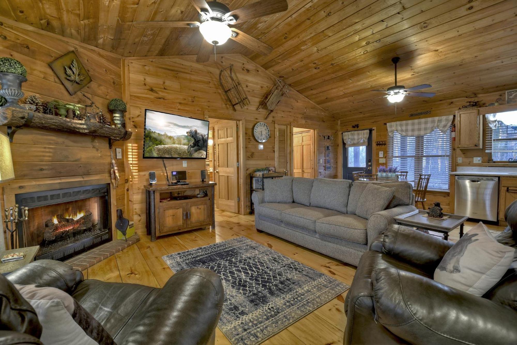 Talking Leaves Hot Tub Firepit And Comfy King Beds Vila Ellijay Exterior foto